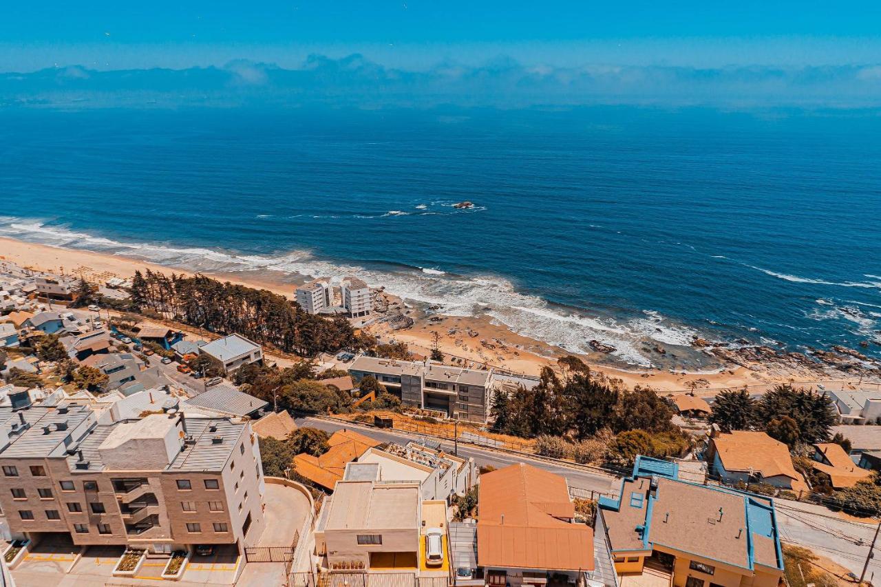 Hermoso Departamento Con Insuperable Vista Al Mar Vina del Mar Exterior foto