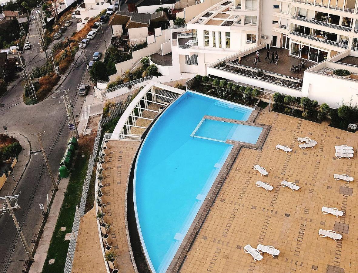 Hermoso Departamento Con Insuperable Vista Al Mar Vina del Mar Exterior foto