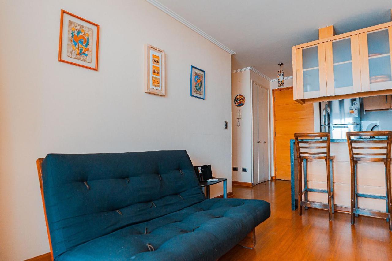 Hermoso Departamento Con Insuperable Vista Al Mar Vina del Mar Exterior foto