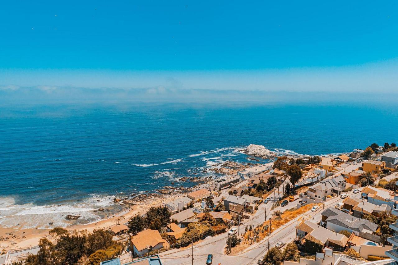 Hermoso Departamento Con Insuperable Vista Al Mar Vina del Mar Exterior foto